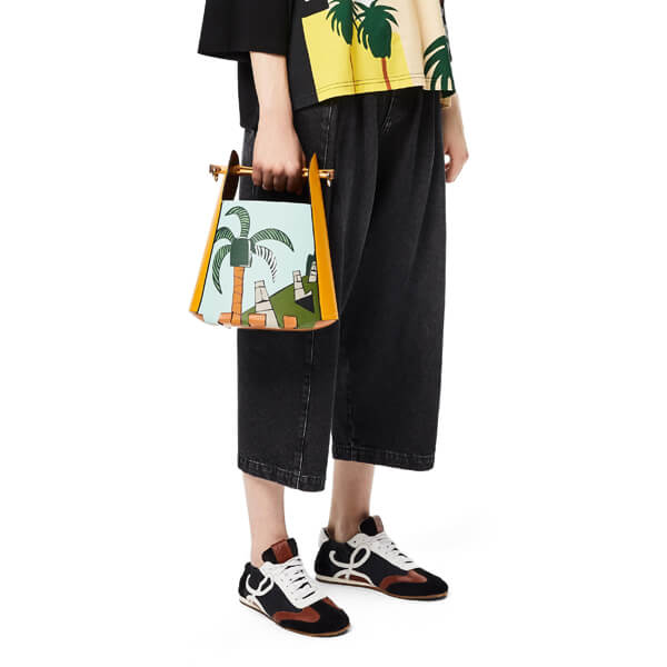 【 ロエベ】クラシック☆バンブー*2wayバケットバッグ☆A546W37X02